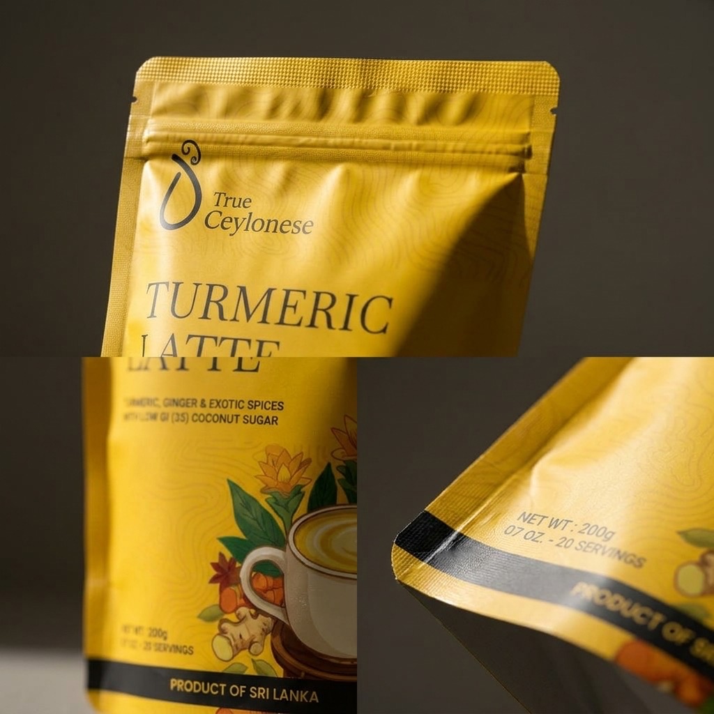 True Ceylonese Turmeric Latte - Image 3