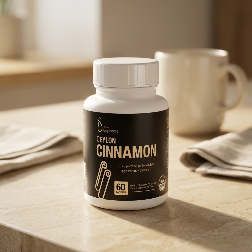 True Ceylonese Ceylon Cinnamon Wellness Capsules